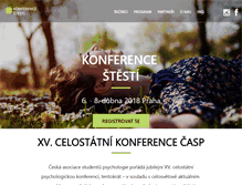 Tablet Screenshot of konferencecasp.cz